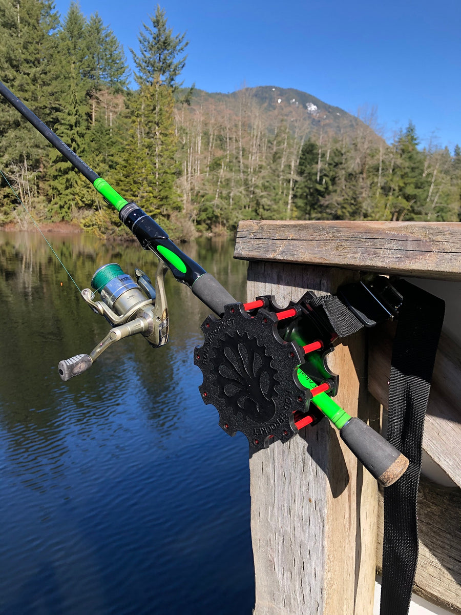 Rod Sprocket - All-Terrain Shoreline Bank Fishing Rod Holder | Rod Sprocket Rod Sprocket - All-Terrain Shoreline Bank Fishing Rod Holder | Rod Sprocket